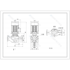 Циркуляционный насос CNP TD-E100-40G/2 с частотным регулированием