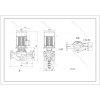 Циркуляционный насос CNP TD-E100-48G/2 с частотным регулированием