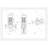 Циркуляционный насос CNP TD-E125-22G/4 с частотным регулированием
