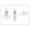 Циркуляционный насос CNP TD-E125-28G/4 с частотным регулированием
