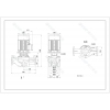 Циркуляционный насос CNP TD-E150-22G/4 с частотным регулированием