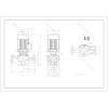 Циркуляционный насос CNP TD-E150-27/4 с частотным регулированием