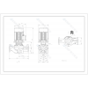 Циркуляционный насос CNP TD-E150-35/4 с частотным регулированием