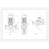 Циркуляционный насос CNP TD-E40-14G/2 с частотным регулированием
