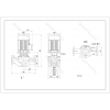 Циркуляционный насос CNP TD-E80-54G/2 с частотным регулированием