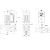 Циркуляционный насос CNP TD-E100-22G/2 с частотным регулированием