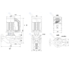 Циркуляционный насос CNP TD-E100-27/2 с частотным регулированием