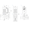 Циркуляционный насос CNP TD-E32-33G/2 с частотным регулированием