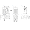 Циркуляционный насос CNP TD-E50-18G/2 с частотным регулированием