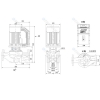 Циркуляционный насос CNP TD-E50-28G/2 с частотным регулированием