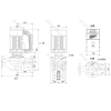 Циркуляционный насос CNP TD-E50-32G/2 с частотным регулированием