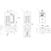 Циркуляционный насос CNP TD-E65-20G/2 с частотным регулированием