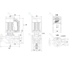Циркуляционный насос CNP TD-E65-37G/2 с частотным регулированием