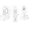 Циркуляционный насос CNP TD-E80-18G/2 с частотным регулированием