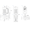 Циркуляционный насос CNP TD-E80-41G/2 с частотным регулированием