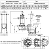 Канализационный насос 200WQ270-10-11