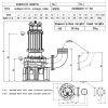 Канализационный насос 200WQ360-17-30