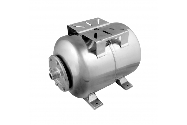 Гидроаккумулятор 24 л горизонтальный нержавеющая сталь 85109 Гидроаккумулятор 24 л горизонтальный нержавеющая сталь 85109