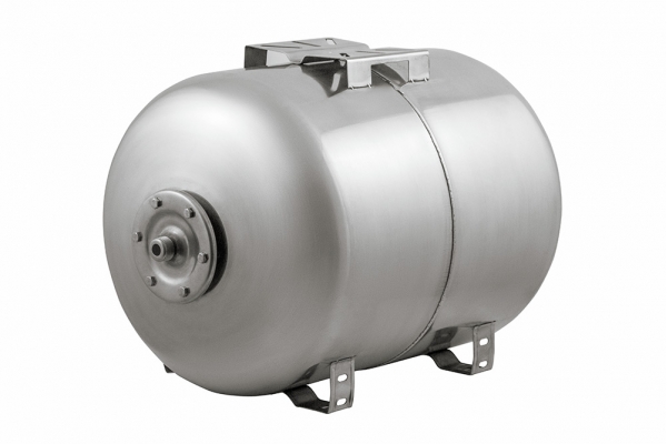 Гидроаккумулятор 80 л горизонтальный нержавеющая сталь 21266