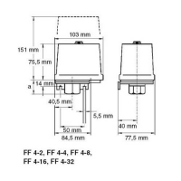 Реле давления FF 4-16 DAH (0.4-16 бар)