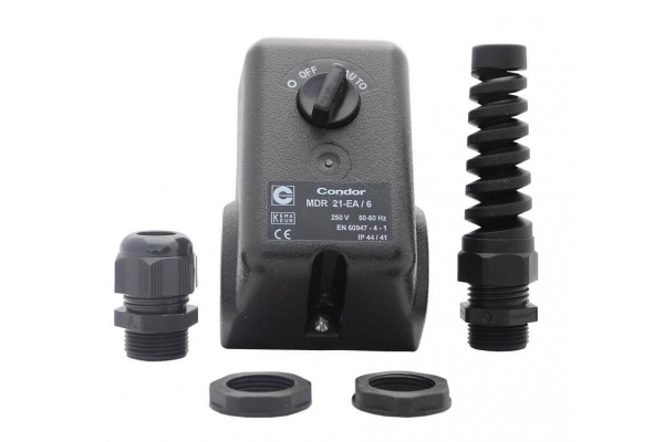 Реле давления MDR 21/6 (1.5 - 6.0 бар, G 1/4'') с кабельными вводами Реле давления MDR 21/6 (1.5 - 6.0 бар, G 1/4'') с кабельными вводами