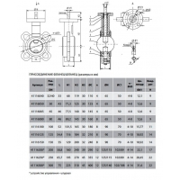 Затвор дисковый поворотный BWG-H, DN 100, PN 16, EPDM