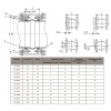 Компенсатор резиновый фланцевый VRC-F, DN 200, PN 16, EPDM